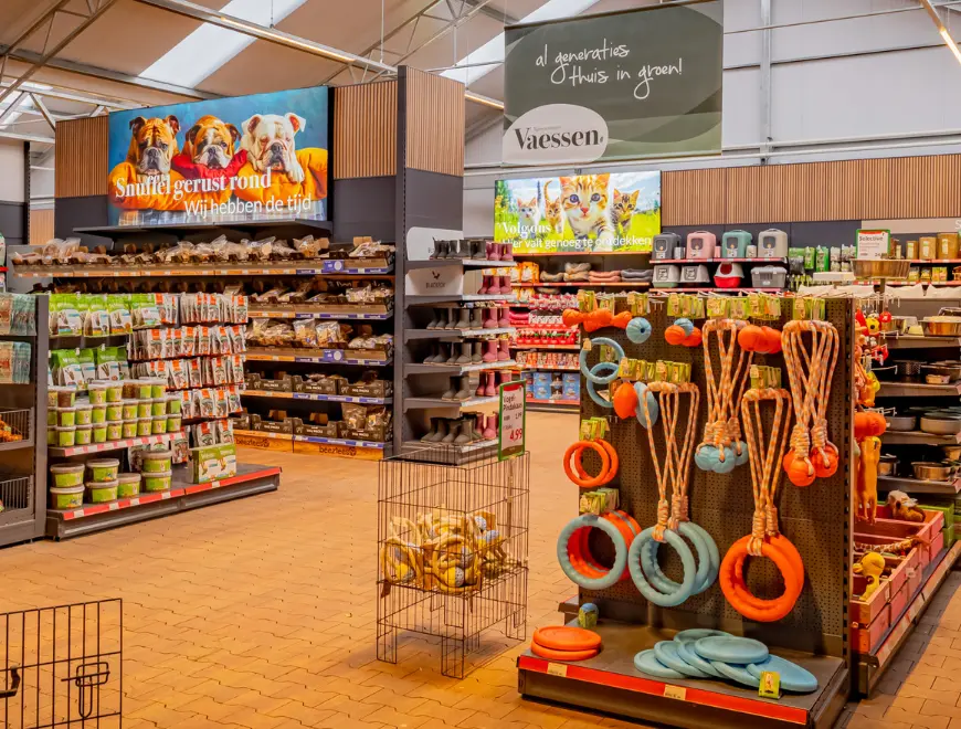 Vernieuwde dierenafdeling